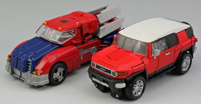 Transformers Optimus Prime Exclusive Red Campaign Version FJ